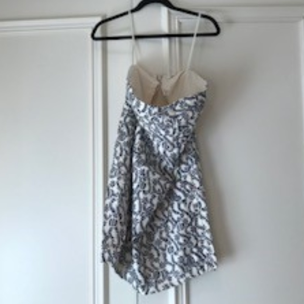 J. Crew Blue and White dress